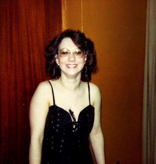 Maxine at Julie Oystens 21st 1978